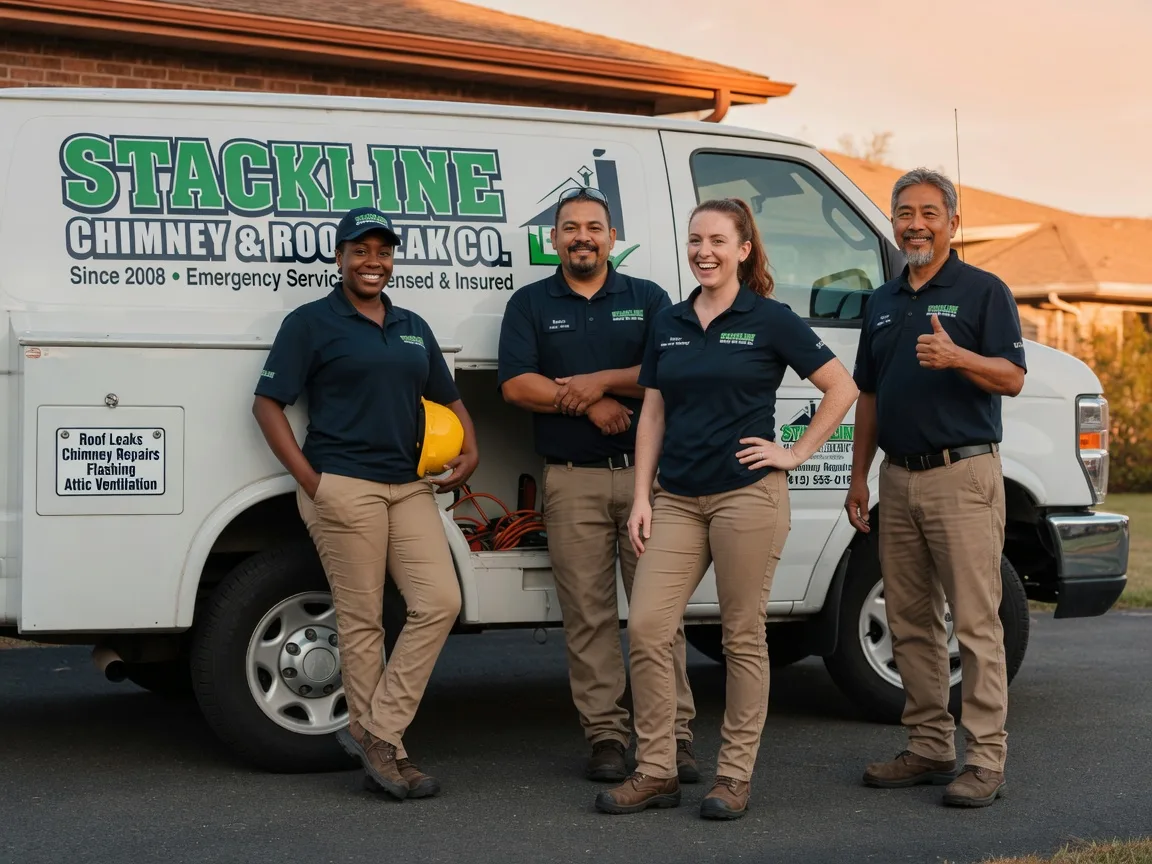 Chimney flashing repair company in Cameron, OK